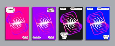 Yaratıcı renkli kapak. Kapak tasarımı.