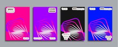 Yaratıcı renkli kapak. Kapak tasarımı.