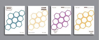 Yaratıcı renkli kapak. Kapak tasarımı.