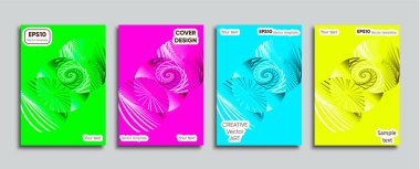 Yaratıcı renkli kapak. Kapak tasarımı.