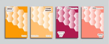 Yaratıcı renkli kapak. Kapak tasarımı.