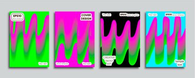 Yaratıcı renkli kapak. Kapak tasarımı.