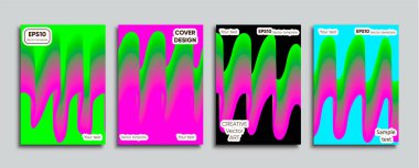 Yaratıcı renkli kapak. Kapak tasarımı.