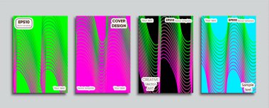 Yaratıcı renkli kapak. Kapak tasarımı.