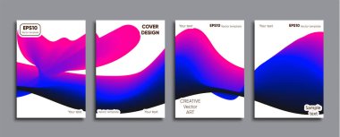 Yaratıcı renkli kapak. Kapak tasarımı.