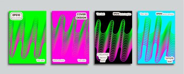 Yaratıcı renkli kapak. Kapak tasarımı.