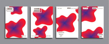 Yaratıcı renkli kapak. Kapak tasarımı.