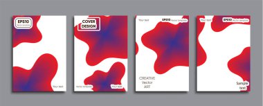 Yaratıcı renkli kapak. Kapak tasarımı.