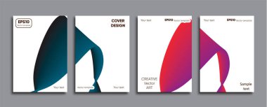 Yaratıcı renkli kapak. Kapak tasarımı.