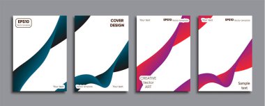 Yaratıcı renkli kapak. Kapak tasarımı.