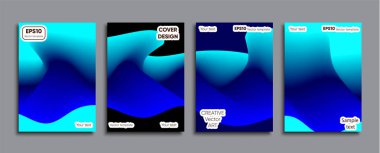 Yaratıcı renkli kapak. Kapak tasarımı.