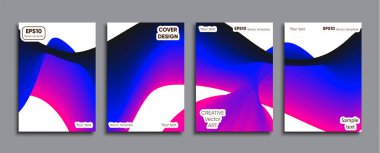 Yaratıcı renkli kapak. Kapak tasarımı.