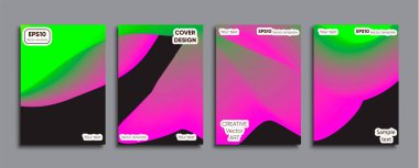 Yaratıcı renkli kapak. Kapak tasarımı.