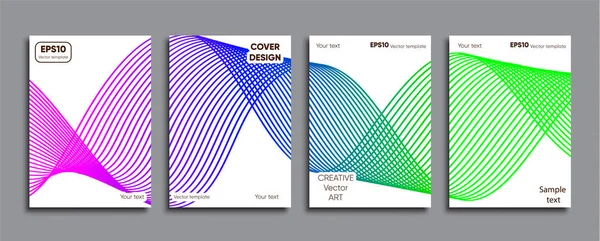 Yaratıcı renkli kapak. Kapak tasarımı.