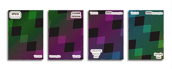 Yaratıcı renkli kapak. Kapak tasarımı.