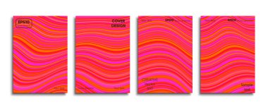 Yaratıcı renkli kapak. Kapak tasarımı.