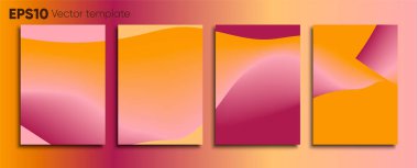 Yaratıcı renkli kapak. Kapak tasarımı.