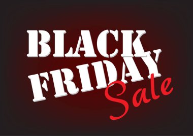 Siyah Cuma satış arka plan. Vektör afiş.