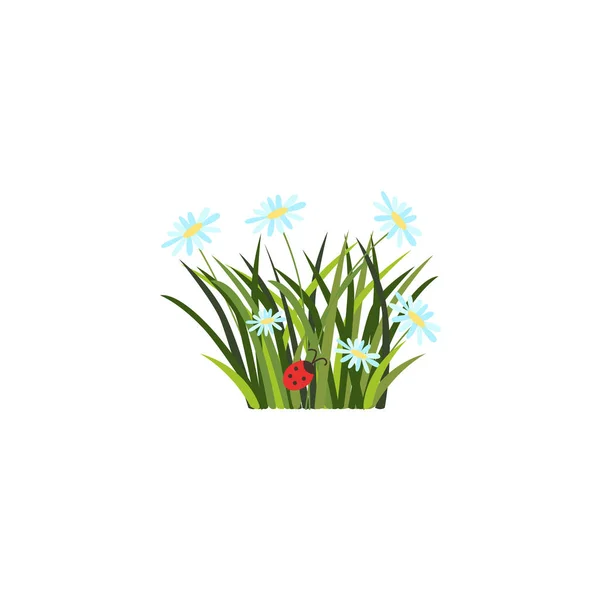 Vector Påsklov, våren banner — Stock vektor