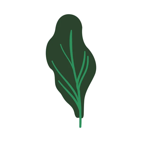 Vector abstracto árbol verde planta icono de dibujos animados — Vector de stock