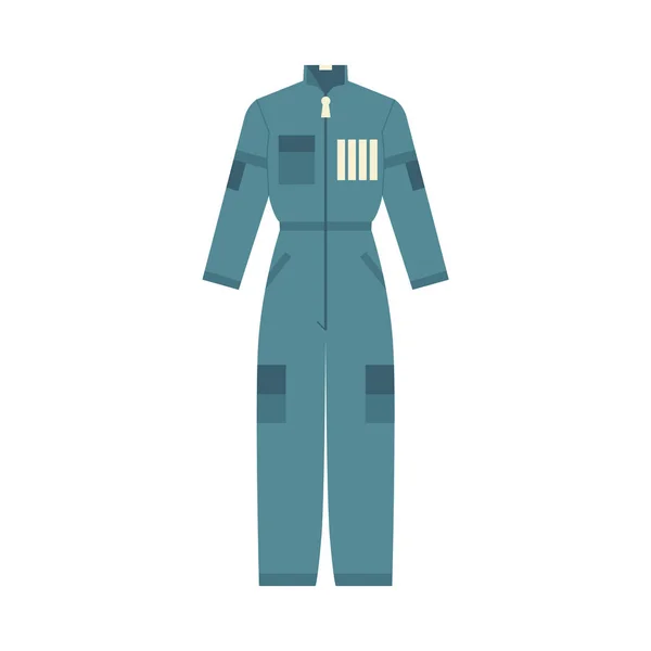 Vektor skyddande enhetliga kostym coverall icon — Stock vektor