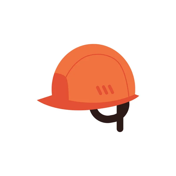 Vector protective helmet for industrial work icon — Stock Vector