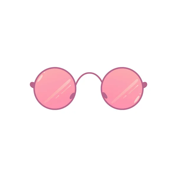Vettoriale retro occhiali da sole foto cabina puntelli icona — Vettoriale Stock