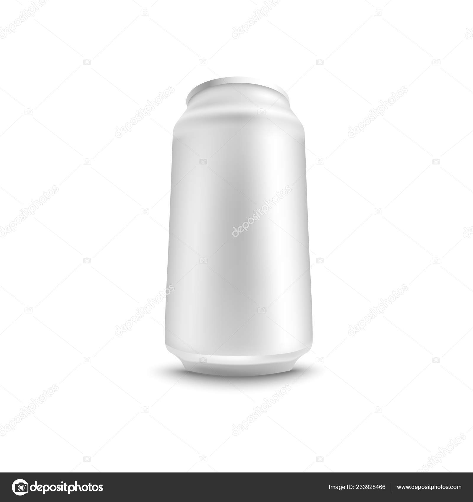 Download Vector Aluminium Can Mockup For Beer Or Soda Drink Vector Image By C Sabelskaya Vector Stock 233928466