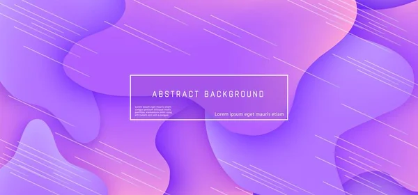 Vector abstracto onda de fondo flujo de movimiento púrpura — Archivo Imágenes Vectoriales