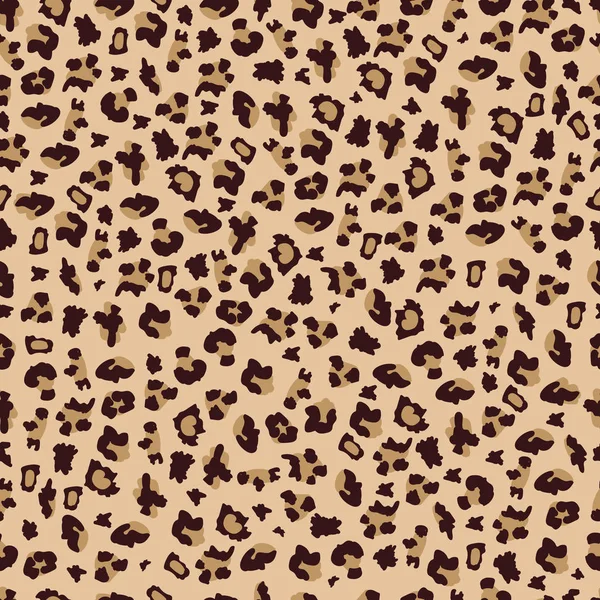 Modello senza cuciture leopardo o ghepardo per stampe e illustrazione vettoriale della moda . — Vettoriale Stock