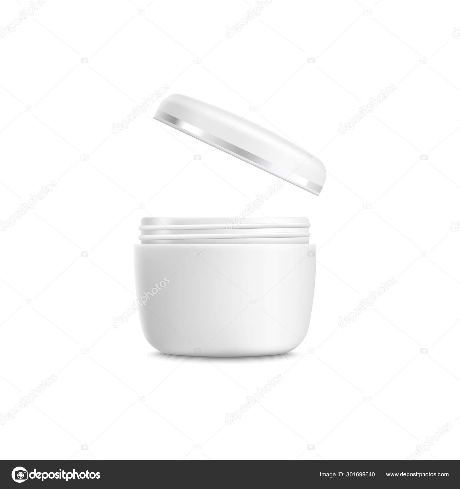Download Cosmetic Jar Mockup With Flying Lid Realistic Open Plastic Container Of Beauty Product Stock Vector C Sabelskaya 301699640 3D SVG Files Ideas | SVG, Paper Crafts, SVG File