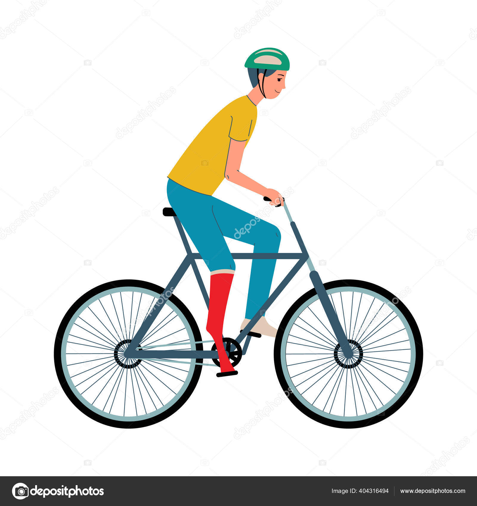 Vecteurs et illustrations de Gilet jaune velo en téléchargement gratuit