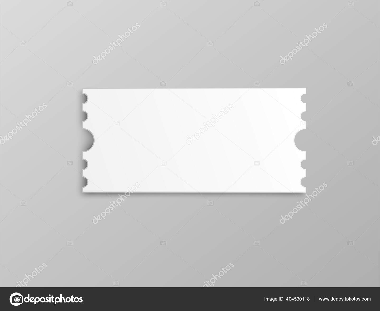 Blank Event Ticket Template from st4.depositphotos.com