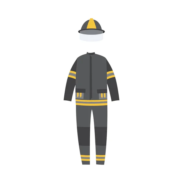 Ropa de trabajo y conjunto uniforme ilustración vectorial aislada