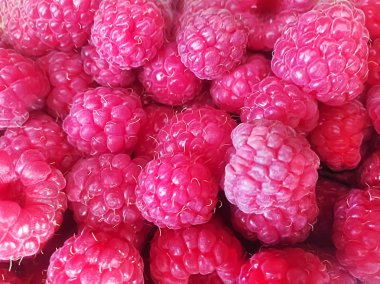 güzel büyük Olgun ahududu arka plan