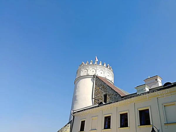 Koninklijk Kasteel Van Casimir Przemysl Polen Met Beschikbare Ruimte Het — Stockfoto