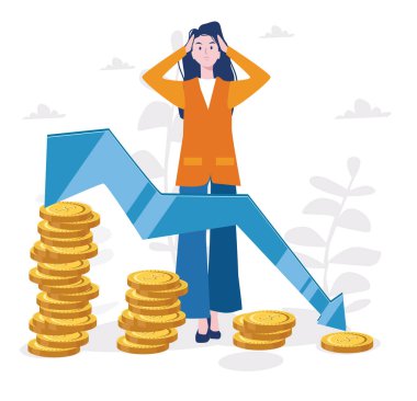 Kayıp çizelgesi olan genç bir iş kadını. 