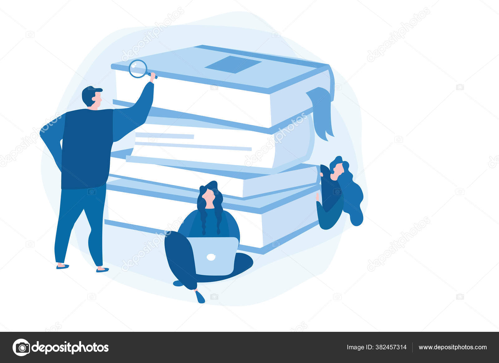 Концепция Онлайн Образования Учебник Тренинг Веб Страницы Баннер.