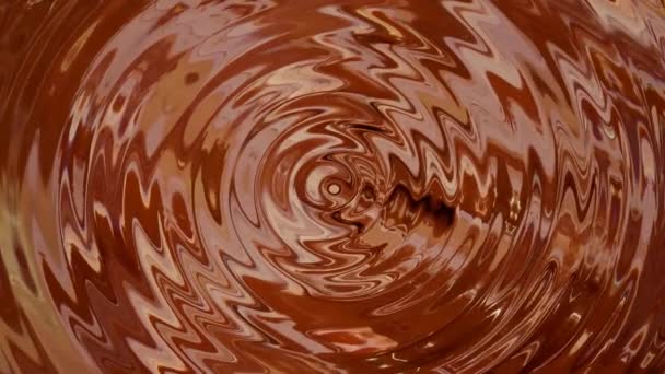 Chocolate Derretido Dulce Delicioso — Vídeo de stock