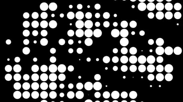 Dots Background Design Pattern — Stock Video