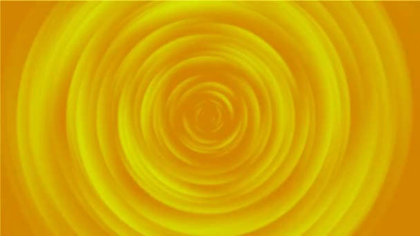 Swirl Yellow Design Motion Color — Stock Video