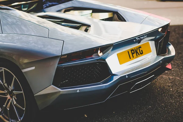 Moderner Luxuriöser Lamborghini Aventador Supersportwagen — Stockfoto