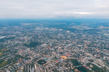 Siste akşam şehrinin en iyi görünümü