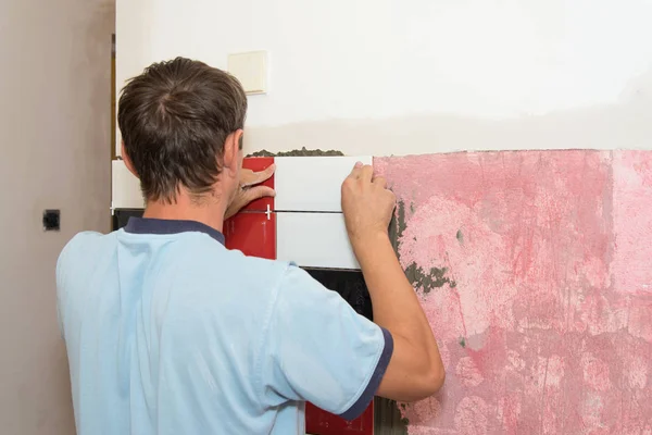 Jonge Betegeling Meester Werk — Stockfoto