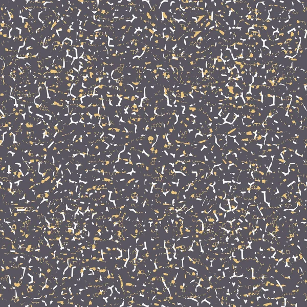 Ilustración de patrón sin costura abstracta de la textura de confeti y partículas — Vector de stock