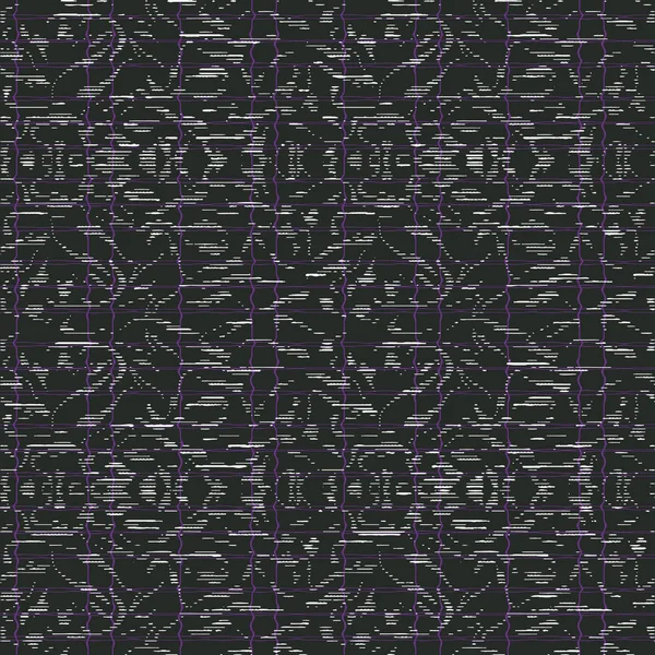 Ilustración abstracta del patrón sin costura de rayas deformadas, líneas, salpicaduras y textura de forma de mármol . — Vector de stock