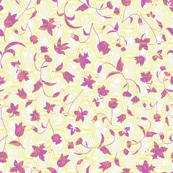 Stilize soyut florals vektör Illustration.