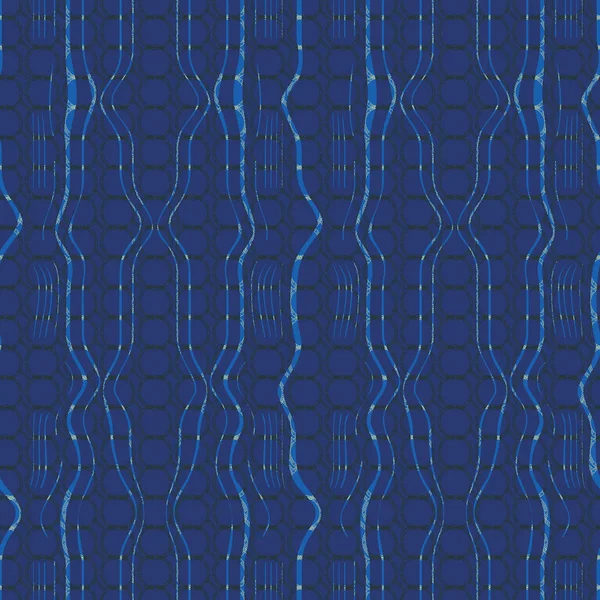 Geometric seamless repeat pattern. Vector illustration. — Stock Vector