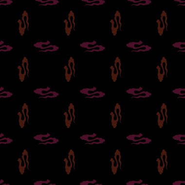 Rüya gibi ay alacakaranlık vektör çizim