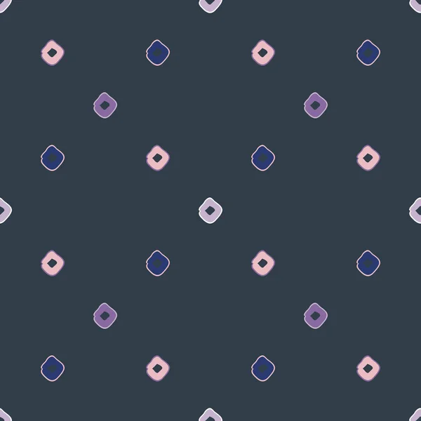 Ilustración de patrones sin costura abstracta de rectángulos — Vector de stock